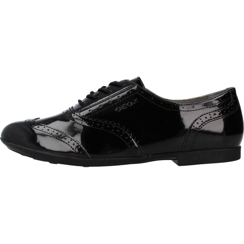 Zapatos Niña Geox Jr Plie Negro