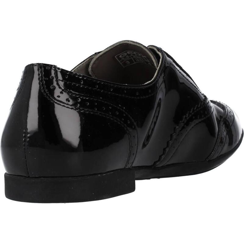 Zapatos Niña Geox Jr Plie Negro