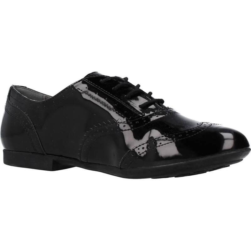 Zapatos Niña Geox Jr Plie Negro