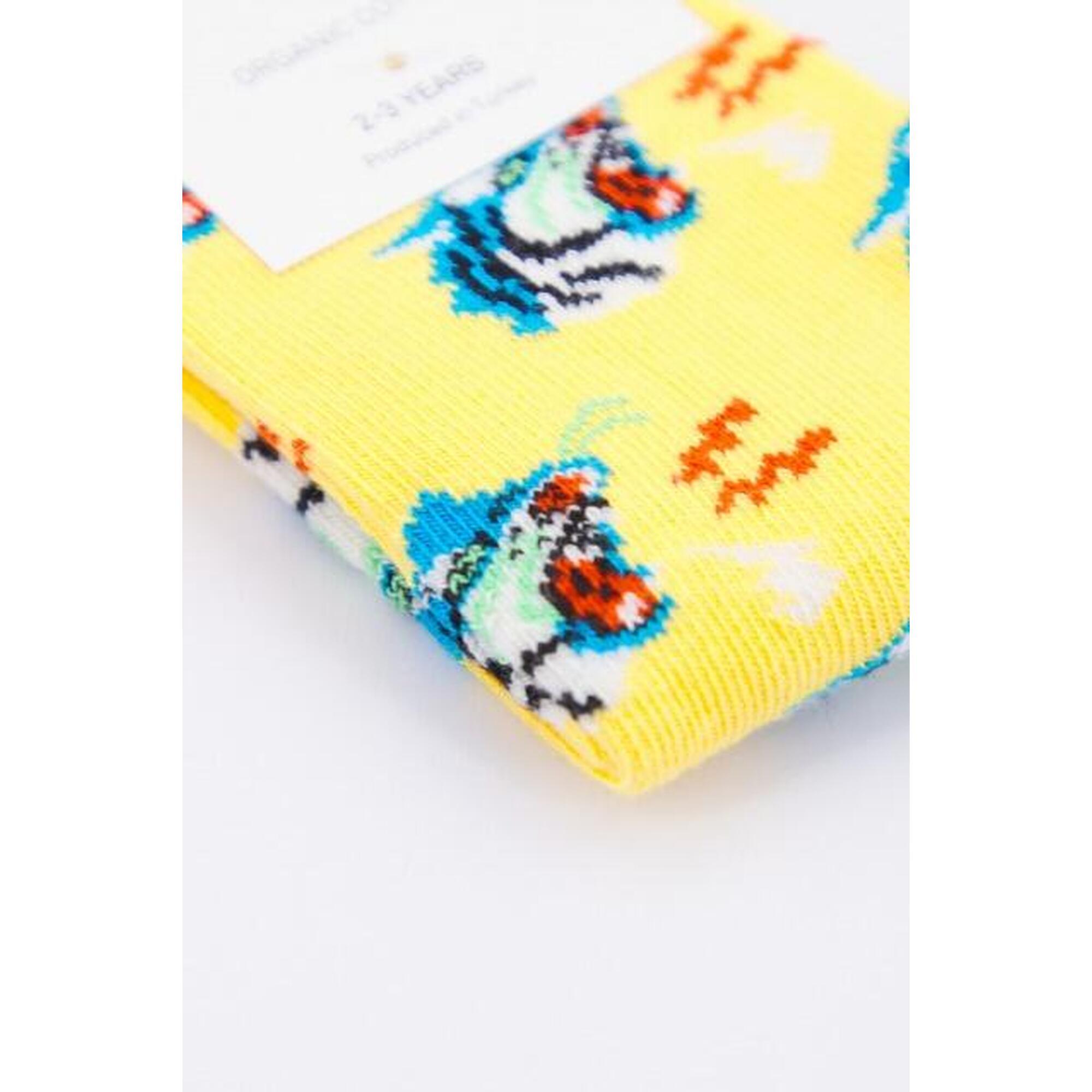 Botas Niño Happy Socks Ktig01 2200 Amarillo