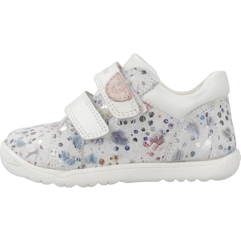 Zapatos Niña Geox B Macchia Girl Blanco