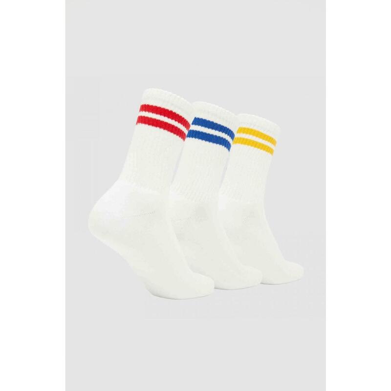 Calcetines Hombre Ellesse Pullo Pack 3 Socks Blanco