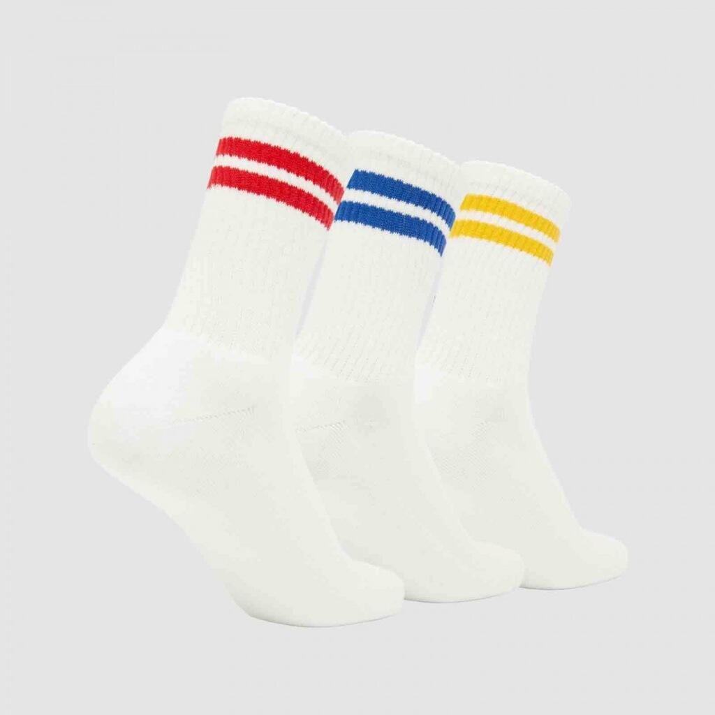 Calcetines Hombre Ellesse Pullo Pack 3 Socks Blanco 2/5