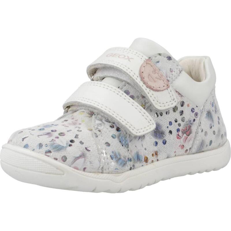 Zapatos Niña Geox B Macchia Girl Blanco