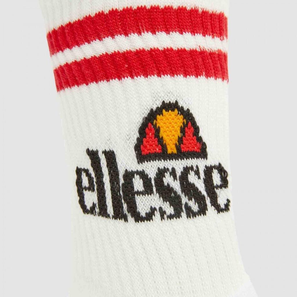 Calcetines Hombre Ellesse Pullo Pack 3 Socks Blanco 3/5