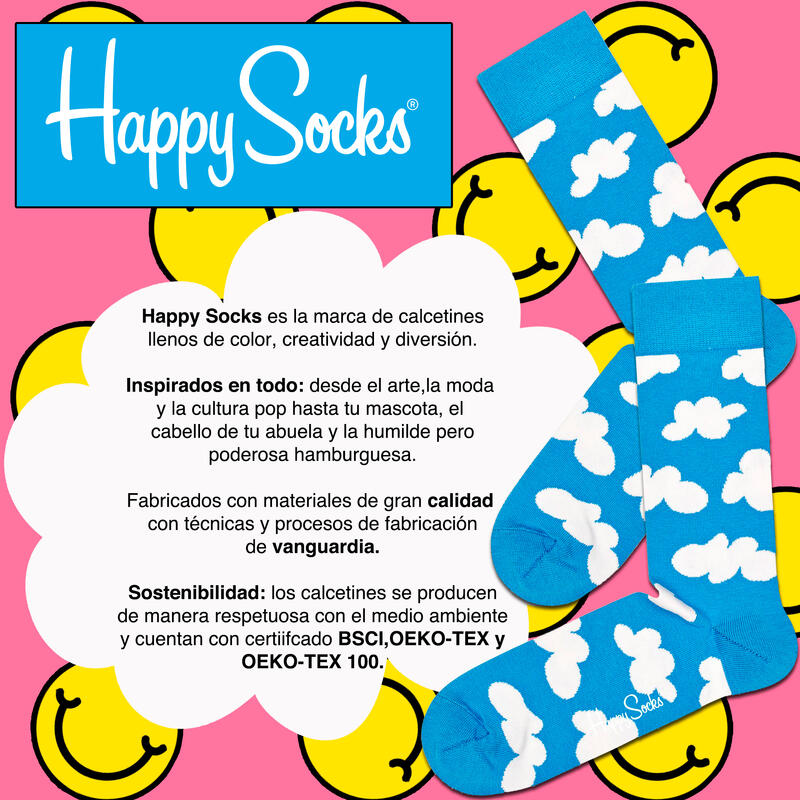 Calcetines Hombre Happy Socks City X Sock Multicolor