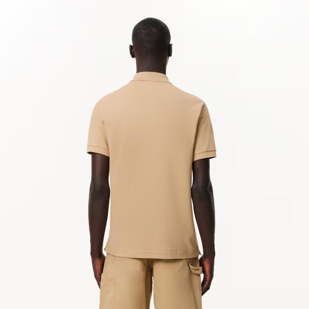 Lacoste Model L1212 Short Sleeved Ribbed Collar S Kleur Bruin 3/6