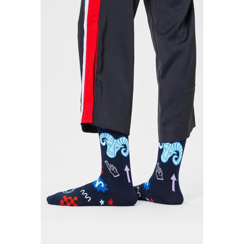 Calcetines Hombre Happy Socks Aries Sock Azul