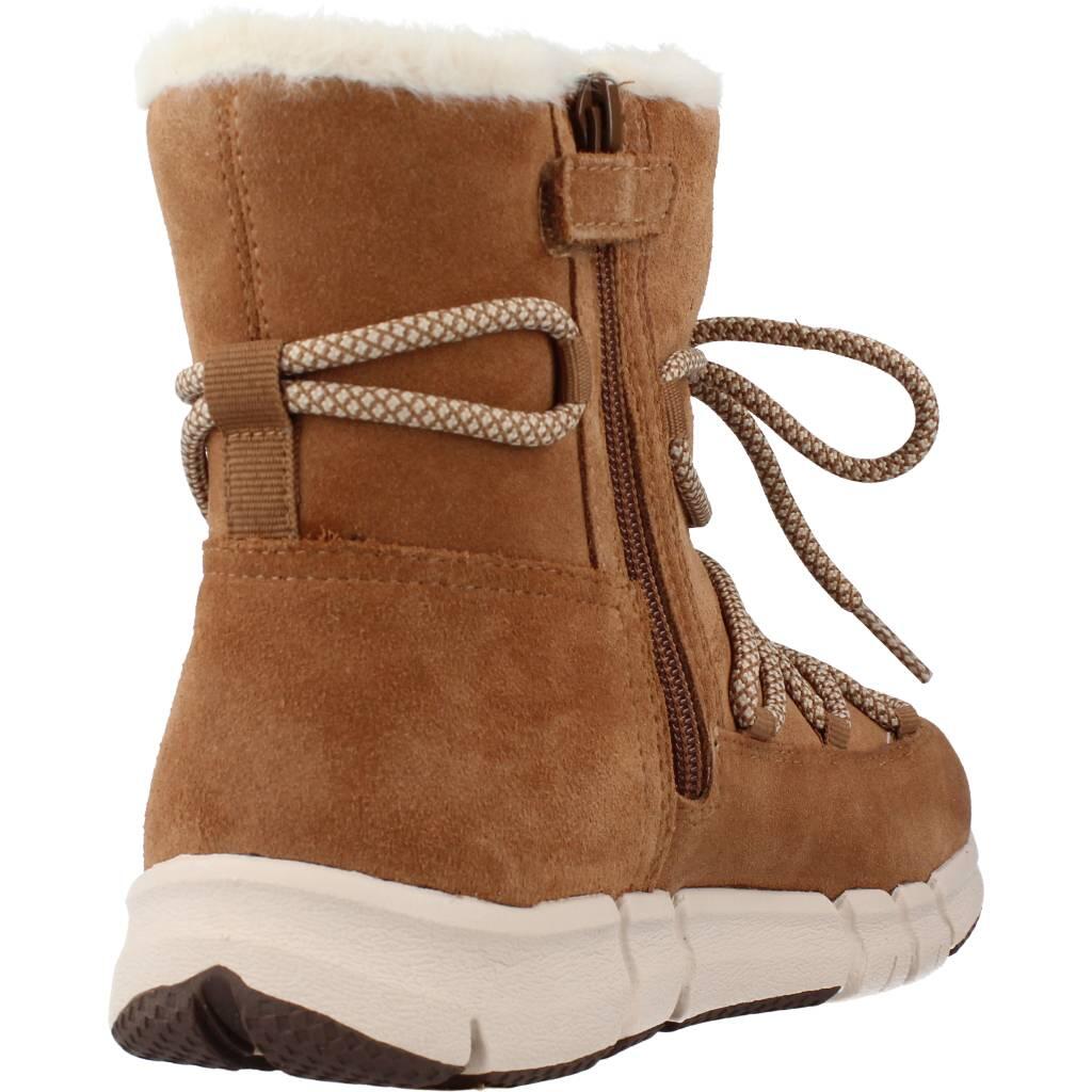 Botas Niña Geox Botas Niña Geox J Flexyper Girl B Ab Marron Claro Marron Claro 3/5