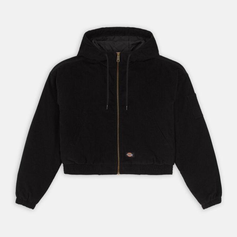 Chaquetas Hombre Dickies Corduroy Hooded Jacket Negro