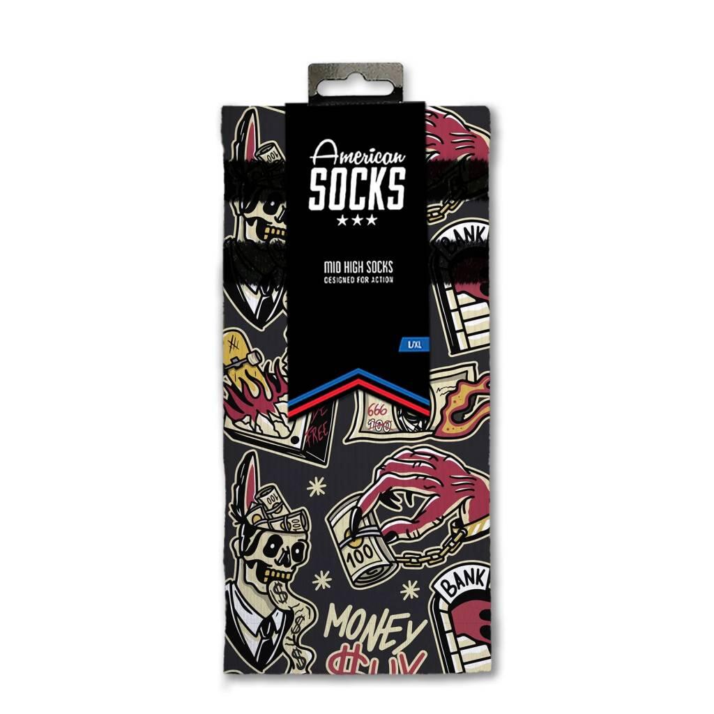 Calcetines Hombre American Socks Money Sucks 3/6
