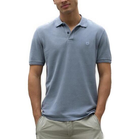 Camisetas Hombre Ecoalf Anoalf Because Polo Azul