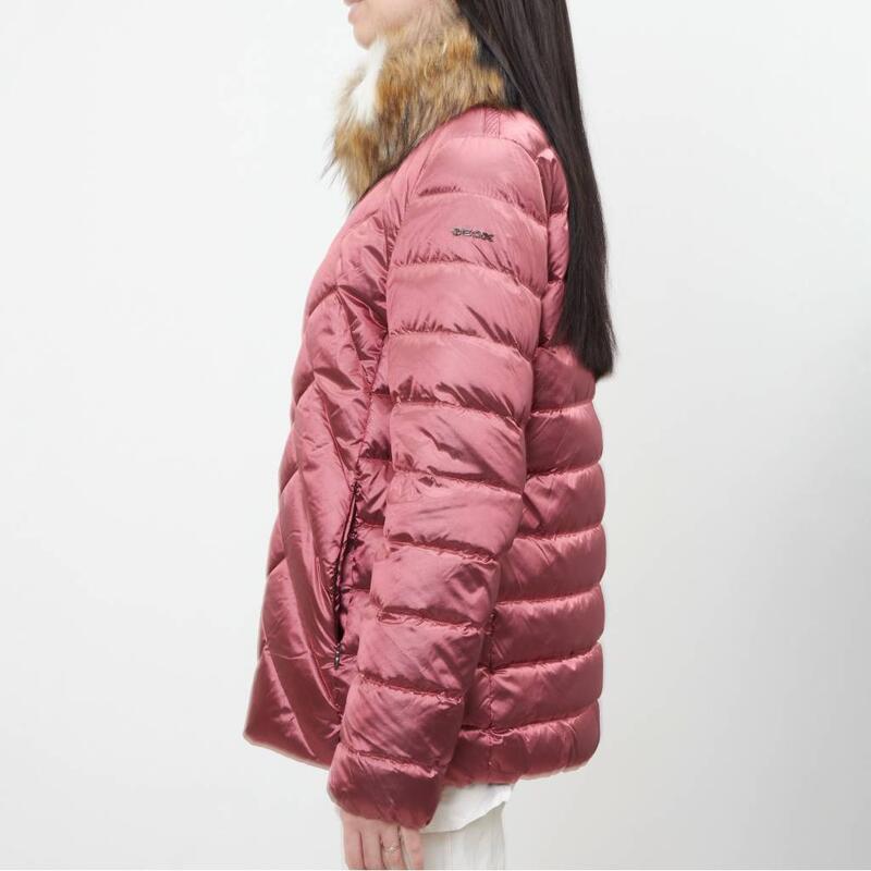 Chaqueta Mujer Geox W Blenda Mid Jkt Rosa