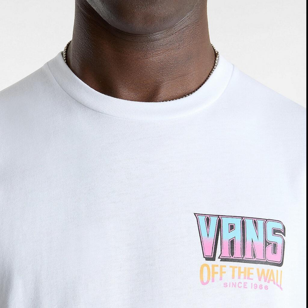 T-Shirt Vans Palm Cheers Classic Ss Branco 4/5