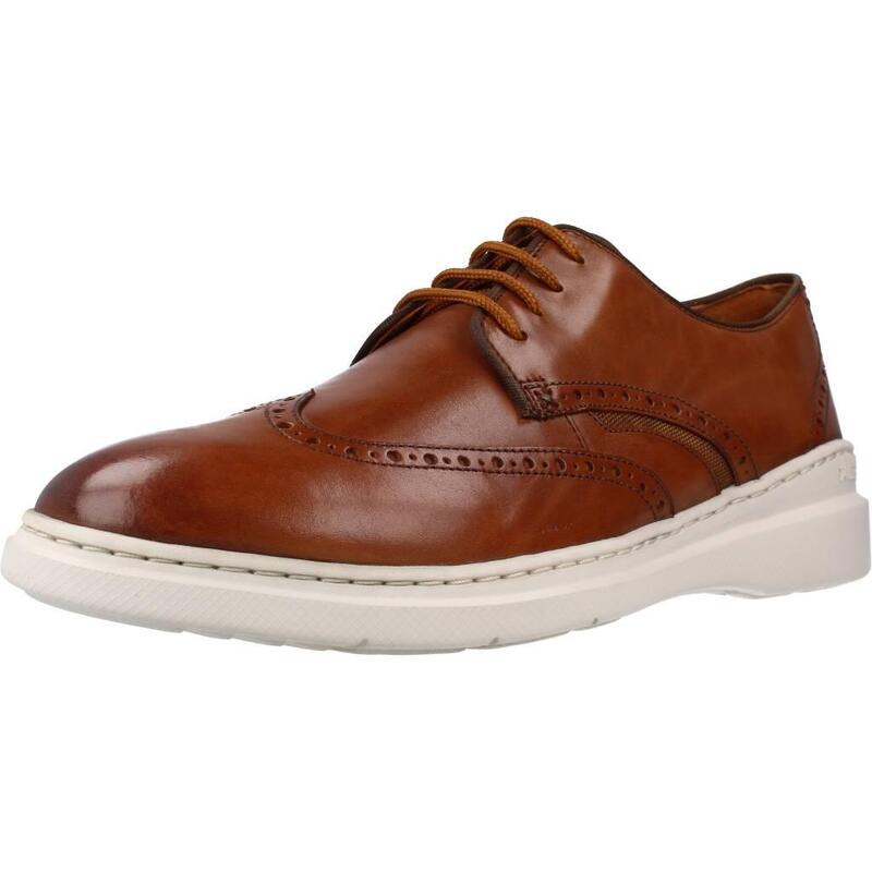 Informales Hombre Clarks Dennet Wing Marron