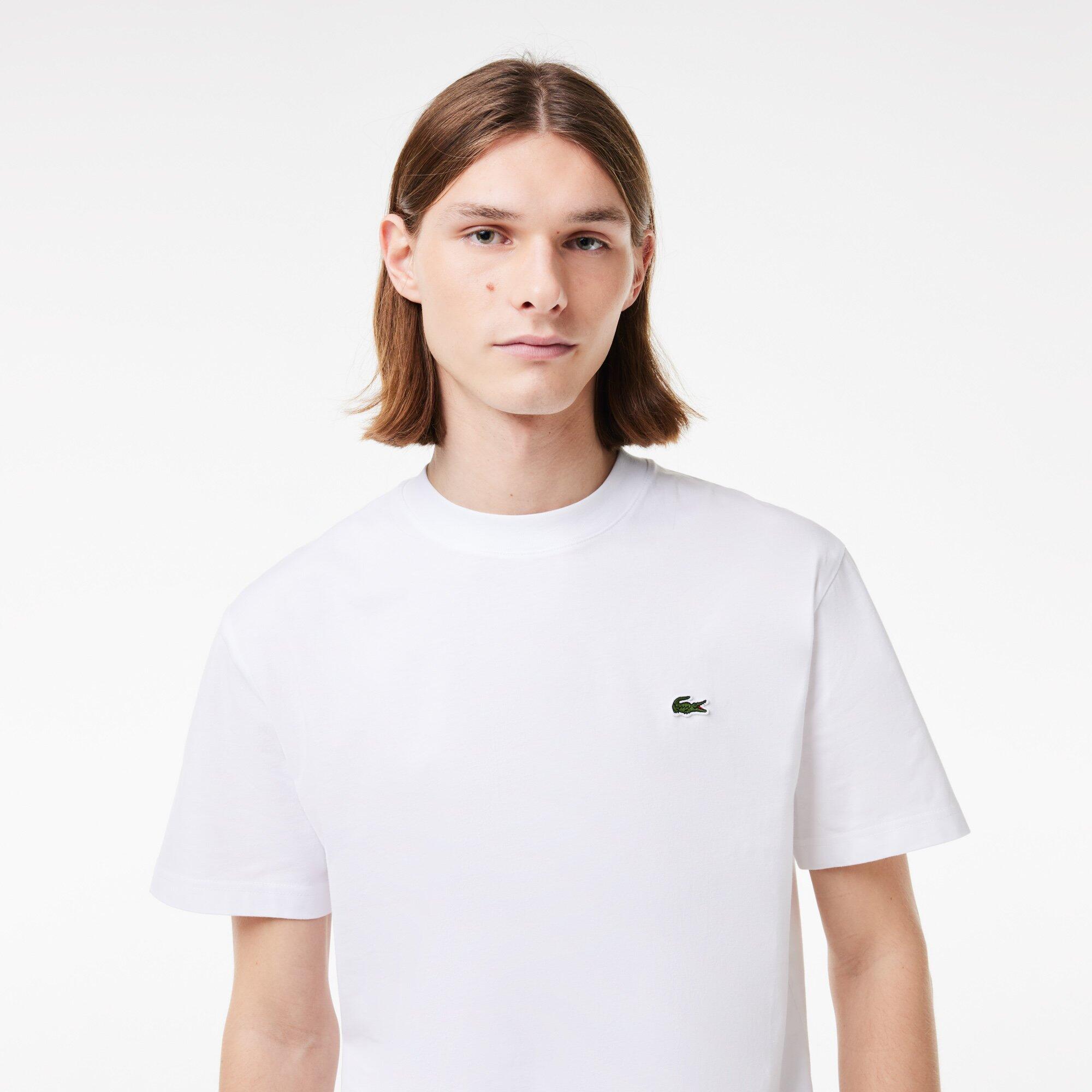 Koszulki Lacoste Model Th7318 Tee-shirt Kolor Biały 2/5