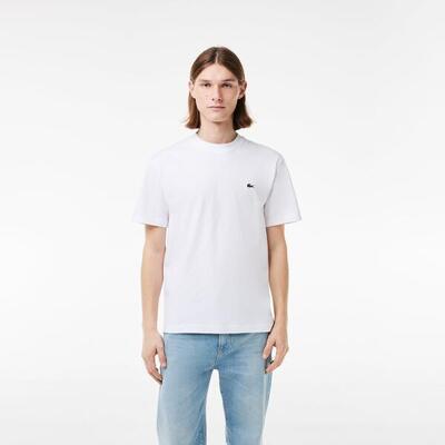 T-shirt lacoste model th7318 tee-shirt kleur wit