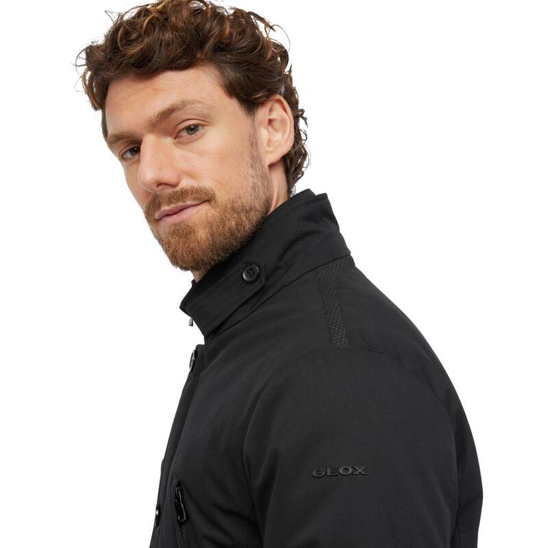 Chaquetas Hombre Geox M Tevere Negro