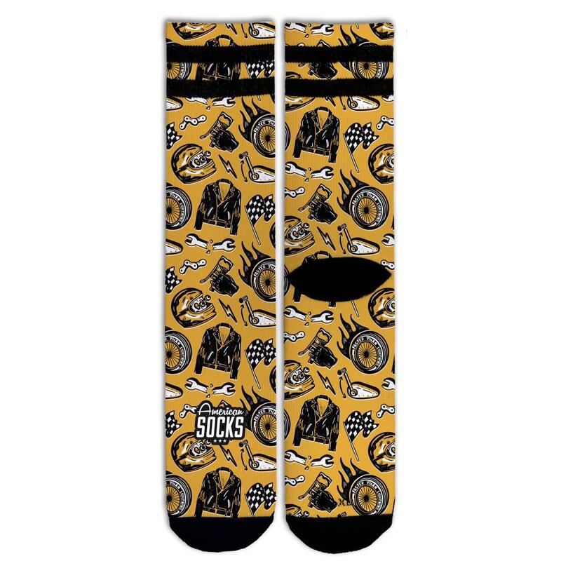 Calcetines Hombre American Socks Cafe Racer Multicolor