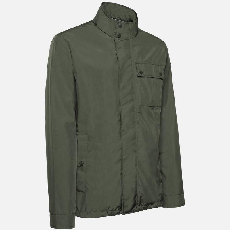 Chaquetas Hombre Geox M Ponza Short Jacket Verde