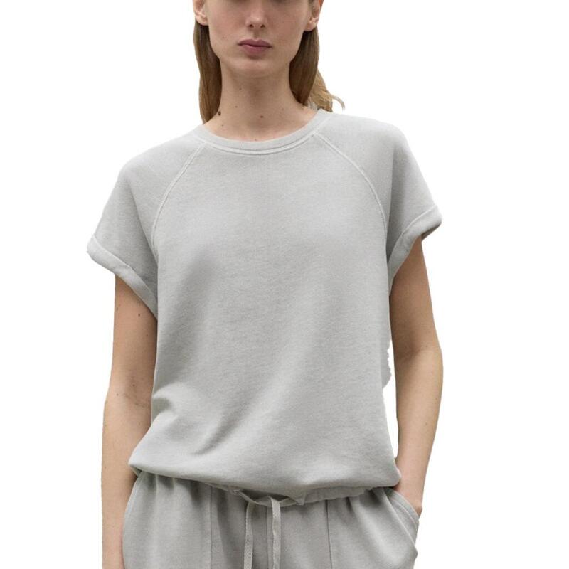 Camisetas Mujer Ecoalf Reinealf Sweatshirt Gris