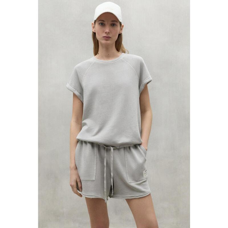 Camisetas Mujer Ecoalf Reinealf Sweatshirt Gris