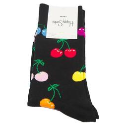 Calcetines Hombre Happy Socks Cherry Negro