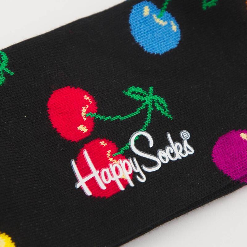 Calcetines Hombre Happy Socks Cherry Negro