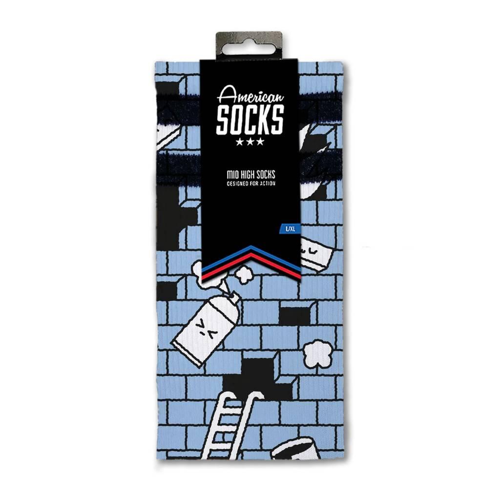 Calcetines Hombre American Socks The Wall Multicolor 3/5
