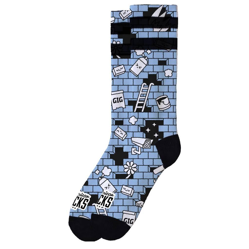 Calcetines Hombre American Socks The Wall Multicolor 2/5
