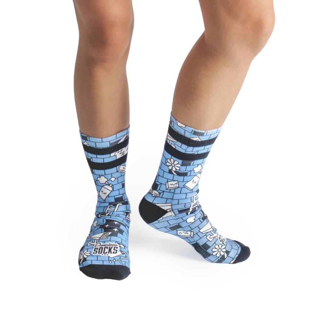 Calcetines Hombre American Socks The Wall Multicolor 4/5