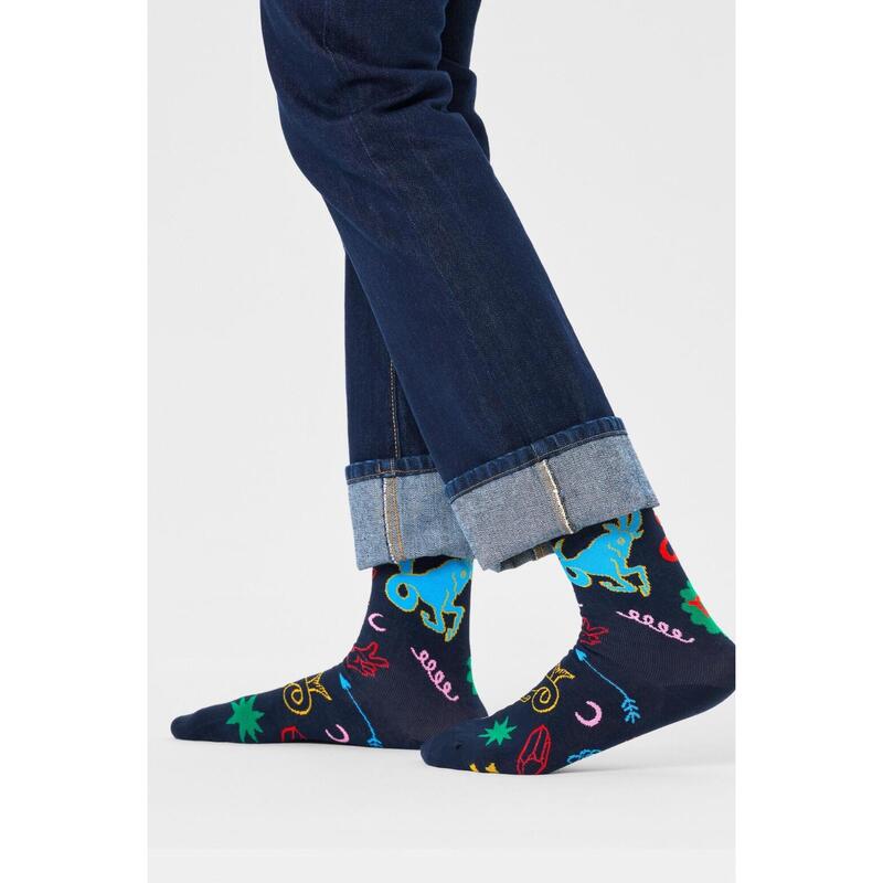 Calcetines Hombre Happy Socks Capricorn Sock Azul