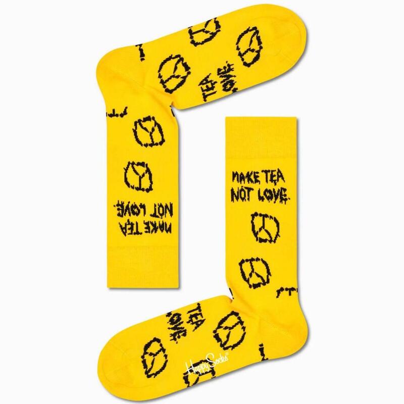 Calcetines Hombre Happy Socks Mpy01 2200 Amarillo