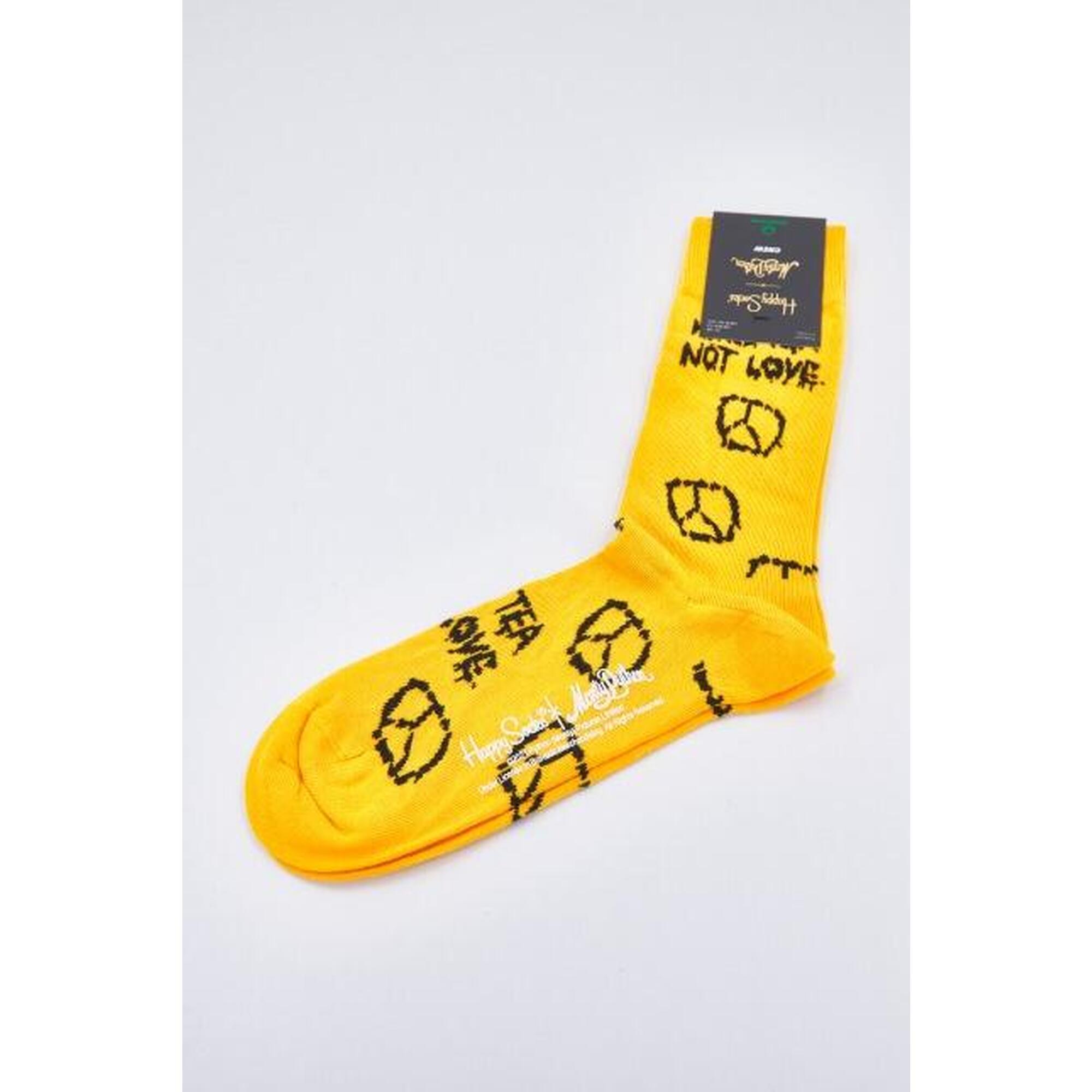 Calcetines Hombre Happy Socks Mpy01 2200 Amarillo