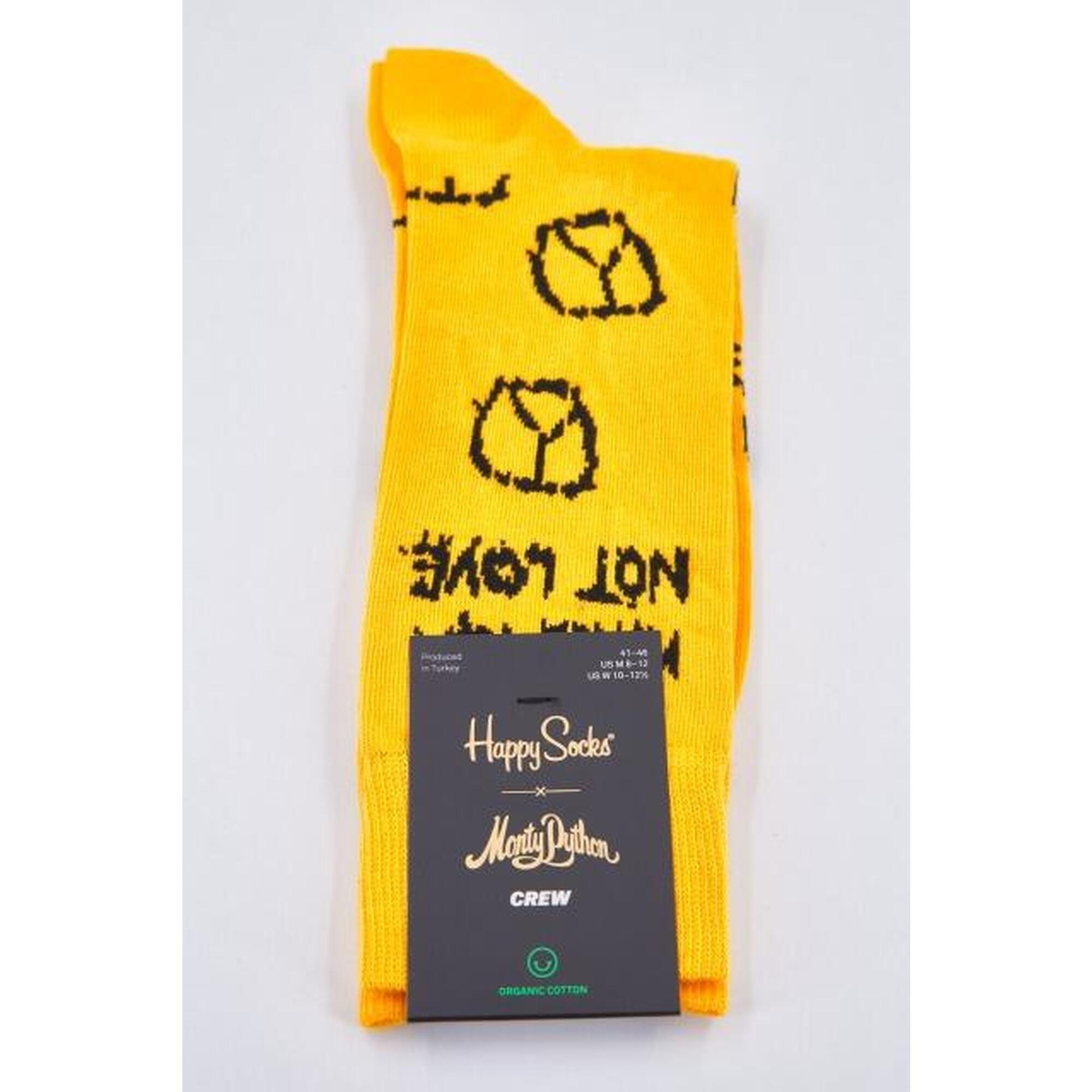 Calcetines Hombre Happy Socks Mpy01 2200 Amarillo