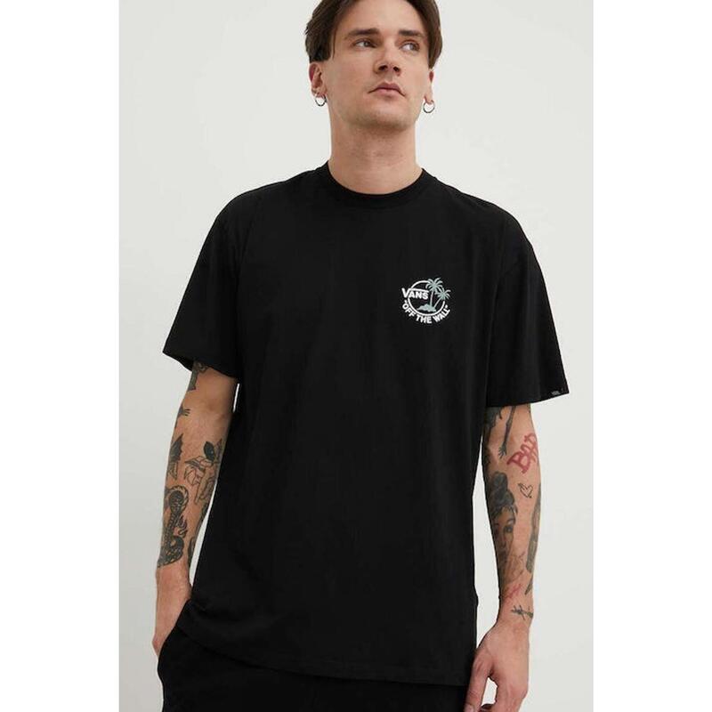 Camisetas Hombre Vans Wormhole Warped Ss Negro