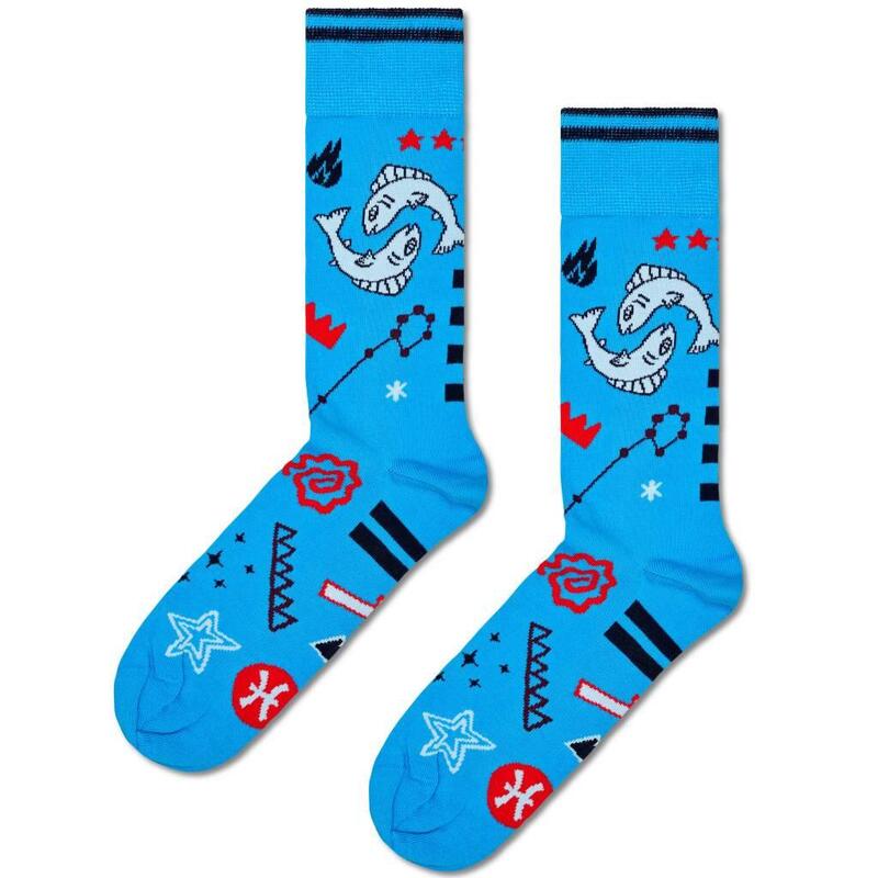 Calcetines Hombre Happy Socks Pisces Sock Azul