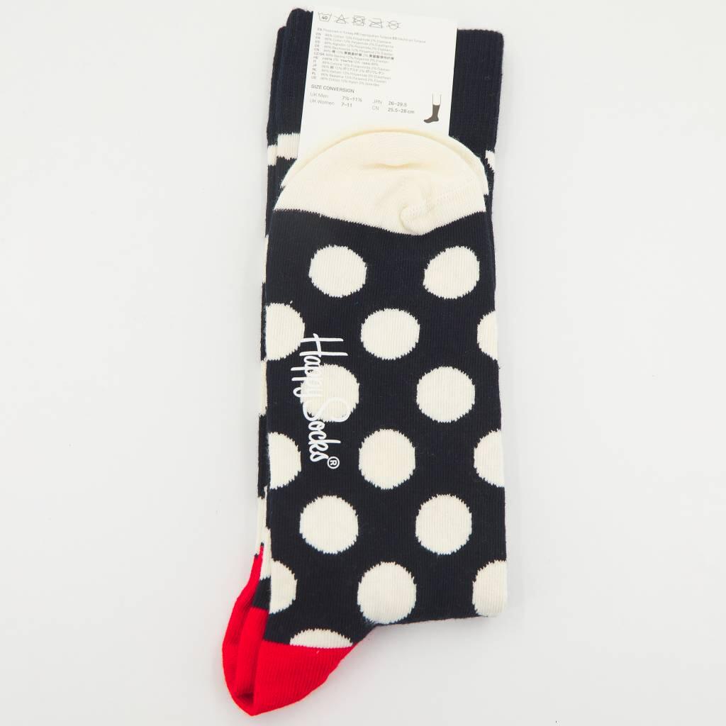 Meias Happy Socks Modelo Big Dot Cor Azul 2/5