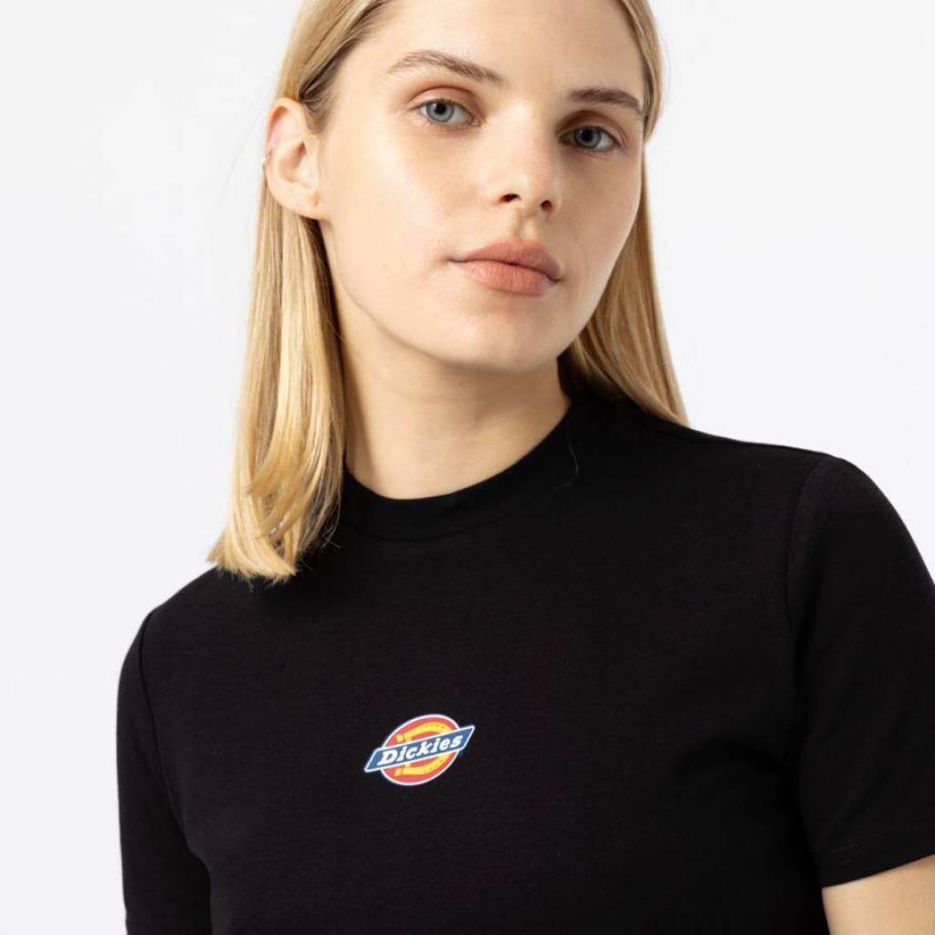 Camisetas Mujer Dickies Maple Valley Tee Black Negro 4/5
