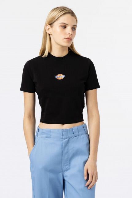 Camisetas Mujer Dickies Maple Valley Tee Black Negro 5/5