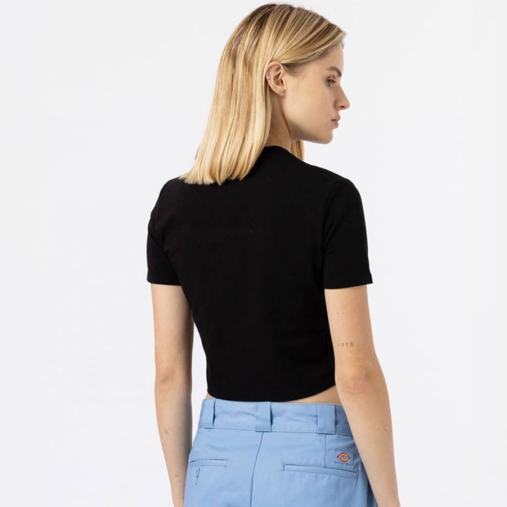 Camisetas Mujer Dickies Maple Valley Tee Black Negro 2/5