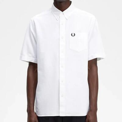 Overhemd fred perry model m5503-100 voor mannen