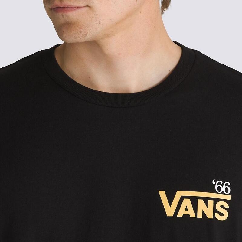 Camisetas Hombre Vans Posted Ss Negro