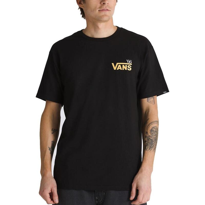 Camisetas Hombre Vans Posted Ss Negro