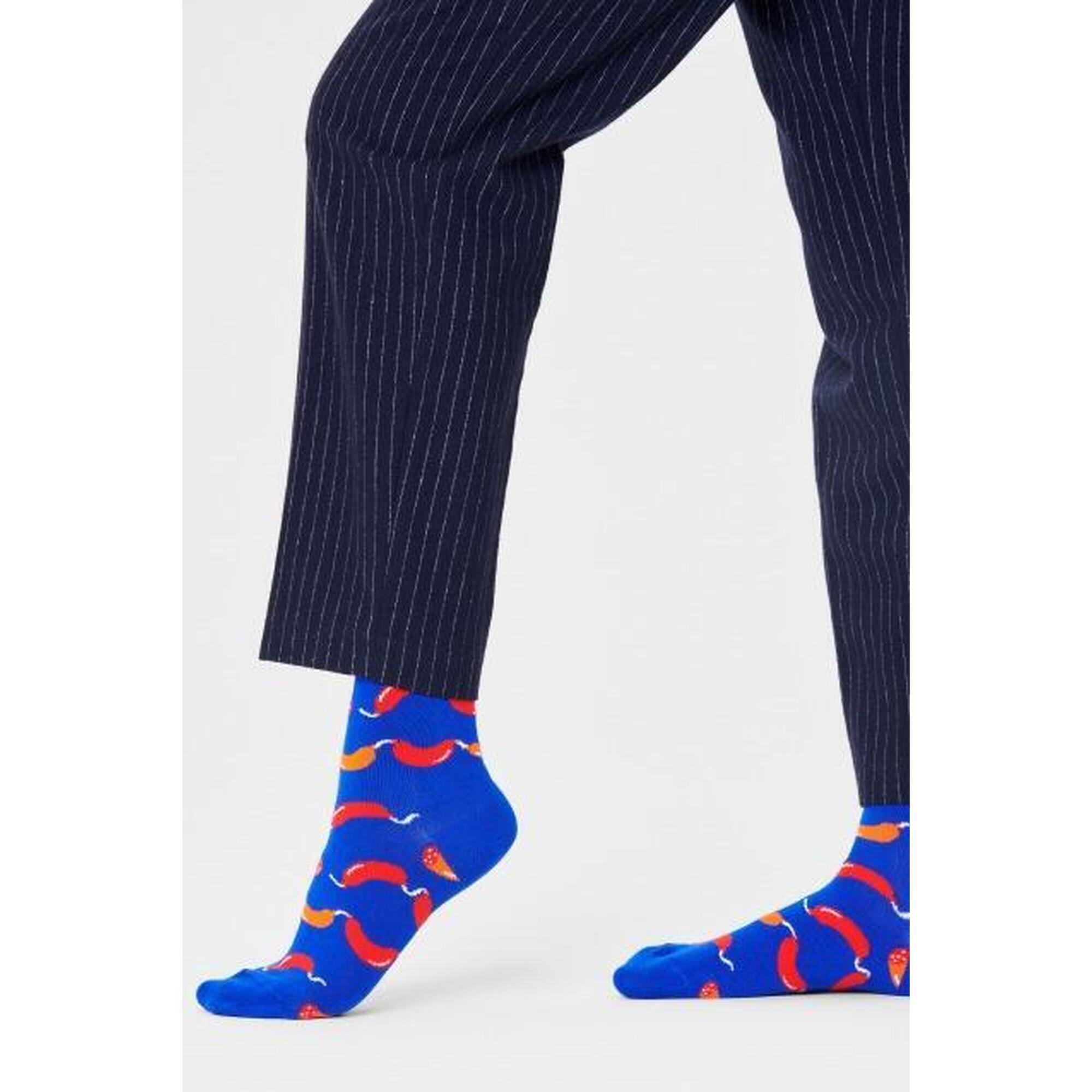 Calcetines Hombre Happy Socks Sausage Azul