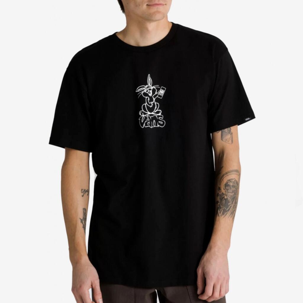 Camiseta vans modelo crazy eddy ss cor preto