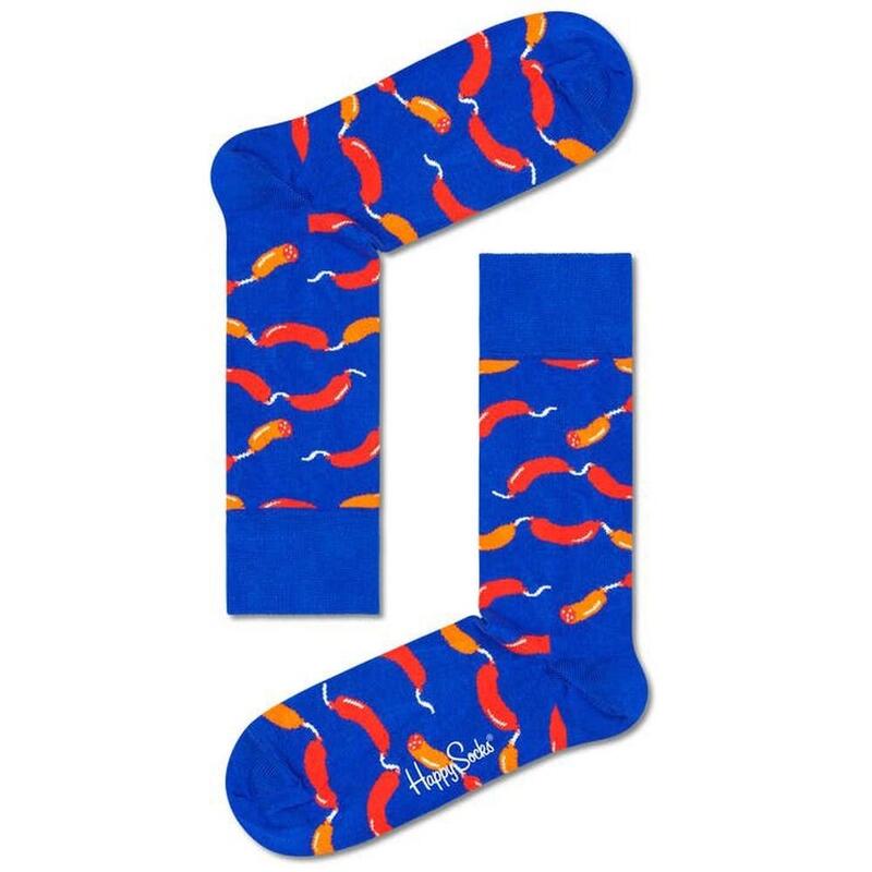 Calcetines Hombre Happy Socks Sausage Azul