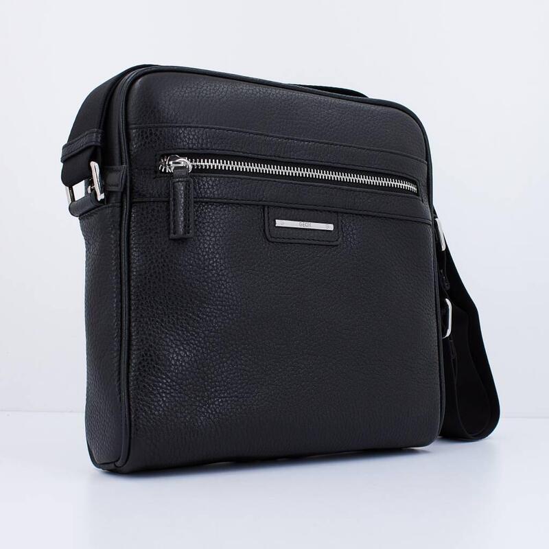 Bolsos Hombre Geox Arnoux Negro