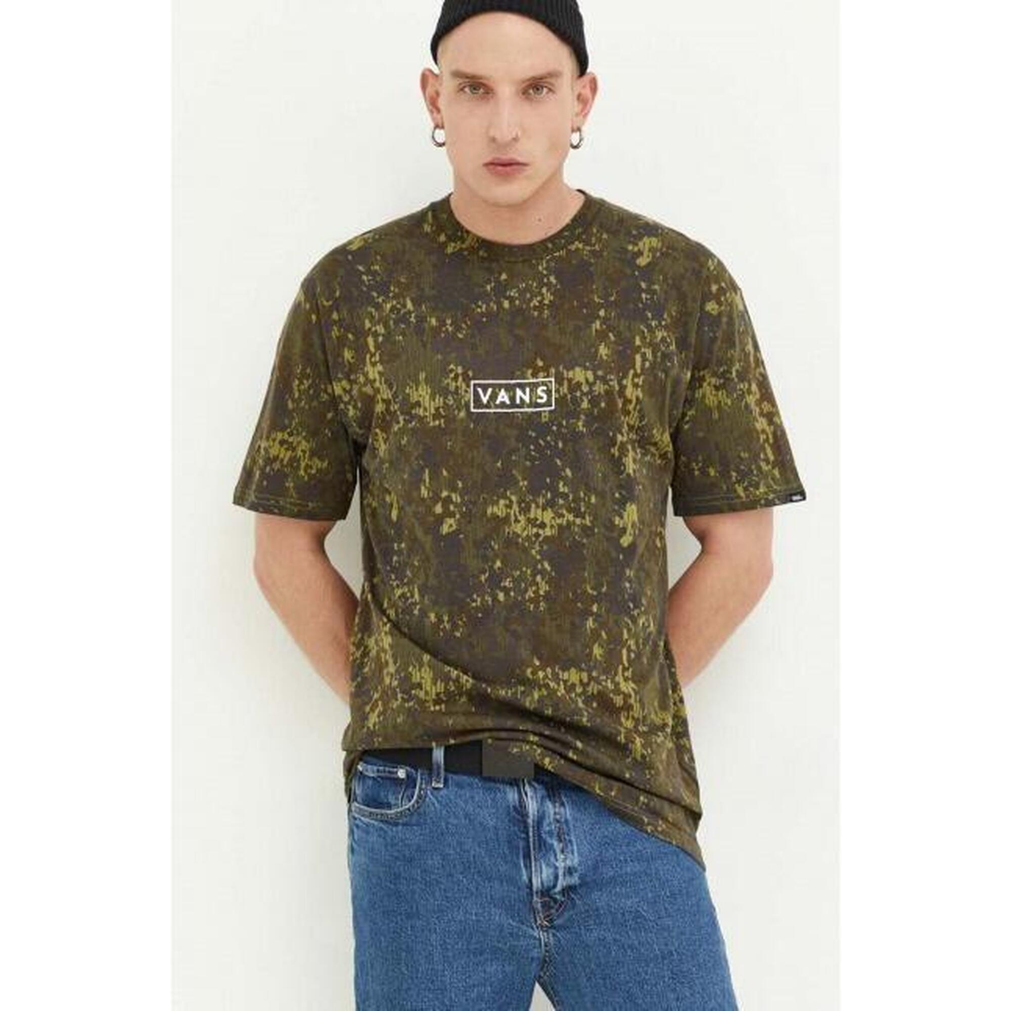 T-shirt Vans Model Classic Easy Box Culoare Verde