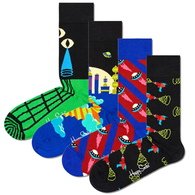 Calcetines Hombre Happy Socks Pack Space Multicolor